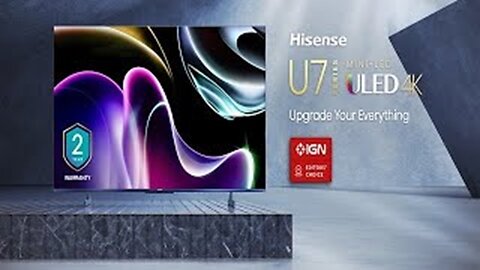 Hisense U7 4K TV Specifications