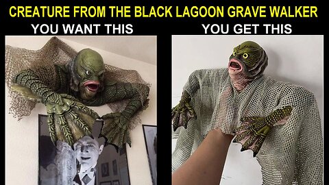 BUYER BEWARE: New Creature From The Black Lagoon Grave Walkers For Sale Are FAKE Sub-Par Knockoffs