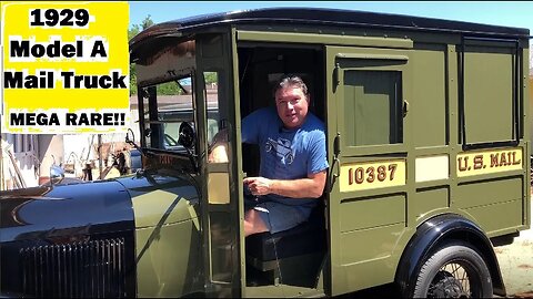 We bought a 1929 Ford Model A Mail Truck, 2,800 mile ROAD TRIP!