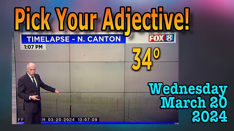 6 PM Weather - Wednesday, March 20, 2024