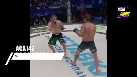 Sheikh-Mansur Khabibulaev KO Rodrigo Praia At ACA 143 -KO OF THE YEAR 2022