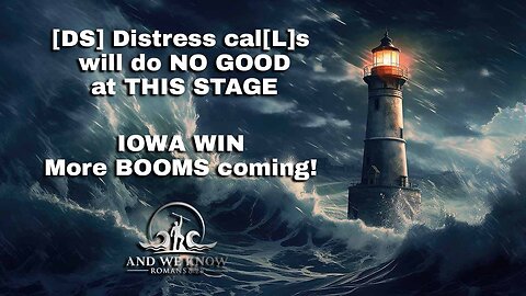 1.16.24: VICTORY in Iowa, Distress calls, MSM blame Evangelicals/Race, KATT W. Unleashed, J@bs, Pray!