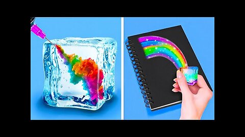 COOL RAINBOW CRAFTS AND EASY ART IDEAS