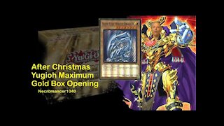 After Christmas Yugioh Maximum Gold Box Opening - Necromancer1040