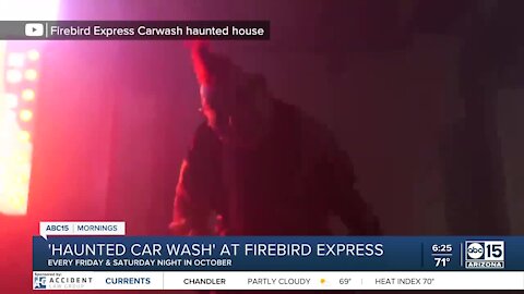 Eek! Haunted car wash opens in Phoenix