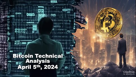 Bitcoin - Technical Analysis, April 5th, 2024