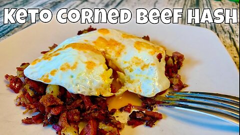 Keto Corned Beef Hash w/Turnips instead of Potatoes