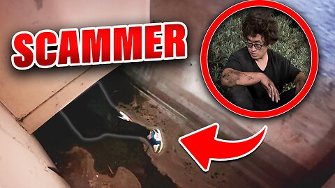 HUNTING A SCAMMER THRU THE SEWERS [WILD TAKEDOWN]