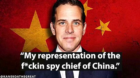 Has Biden admitting he was involved with the spy chief of China?
