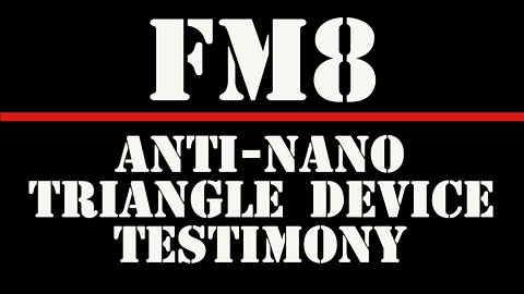 Anti-Nano Triangle Device Tesimony & Followup (FireMedic8 and Tony Pantalleresco)