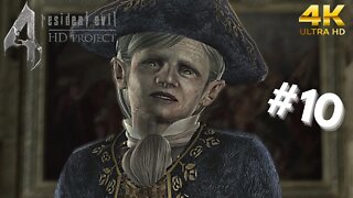 Resident Evil 4 HD Projec| PC-Steam| #10| Esta me chamando de velho? | 4K-PTBR