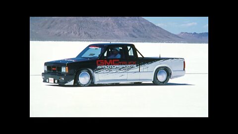 1989 GMC S-15 Syclone Land Speed Record