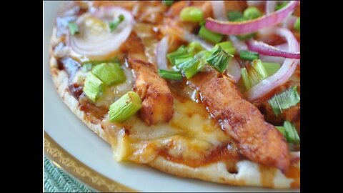 BBQ Chicken Pizza Recipe - FIGHT with Food For Arthritis Diet Recipe