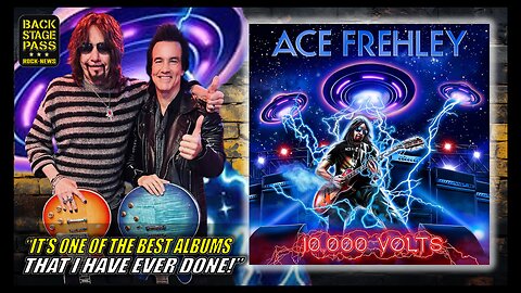 🔥ACE FREHLEY On Upcoming '10,000 Volts' LP: 'It's One Of The Best Albums I've Ever Done'🎸