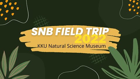 Around the world - KKU Natural Science & History Museum field trip (part 1)