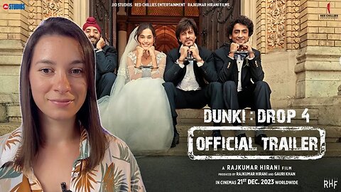 DUNKI — Official Trailer Reaction | Dunki Drop 4 | Shah Rukh Khan | Rajkumar Hirani