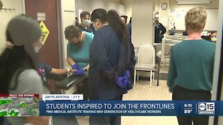 Valley students inspired to join the frontlines