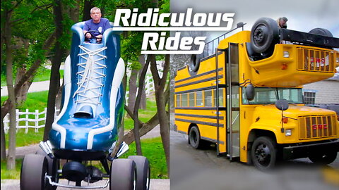 The 'Wackiest' Cars On The Planet | RIDICULOUS RIDES