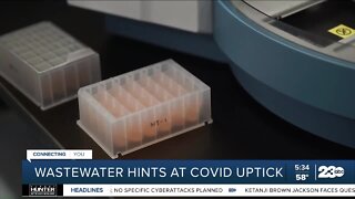 Scientists: Wastewater hints at COVID uptick
