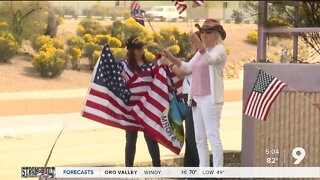 Tucsonans gather to support truck convoy
