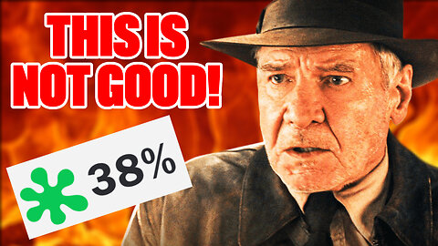 OH NO! | Indiana Jones 5 Getting SLAMMED By Critics and Fans! | Woke Disney Lucasfilm FAILURE!