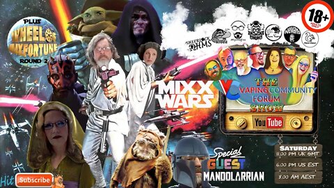 Vaping Community Episode 33: MIXX WARS - Wheel Of Mixfortune & The Usual Banter