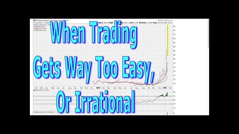 When Trading Gets Way Too Easy, Or Irrational - #1328
