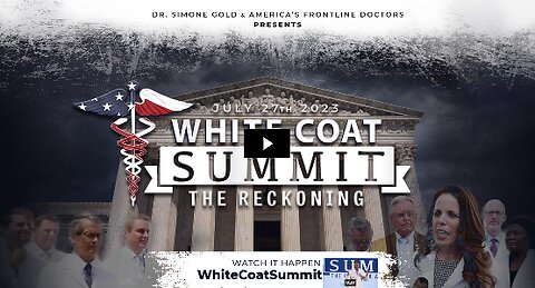 Dr Simone Gold and America's Frontline Doctors. The White Coat Summit 2023