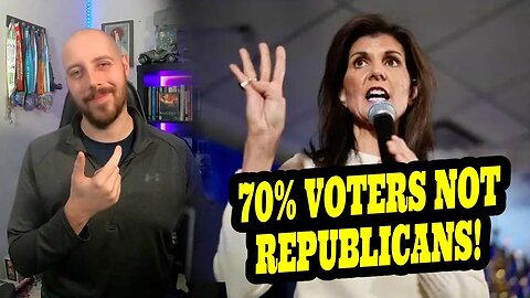 70% Of Nikki Hailey Voters NOT Republicans!!!