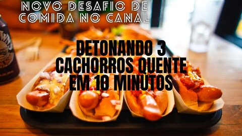 Desafiio de Comida: Mais um desafio monstro para destroçar e derreter