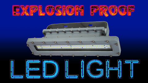 Explosion Proof LED Linear Light Fixture for Hazardous Locations - 7000 Lumens
