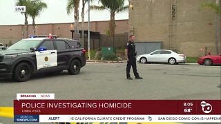 Police investigating homicide in Linda Vista