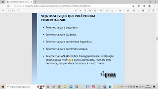 Apresentação plataforma de rastreamento Unnica Telemetria