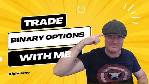 Trading Binary Options : Live With Alpha One