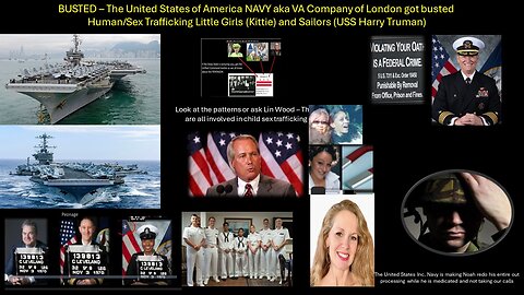 Busted: The United States Inc and the United States of America is trafficking our children & Sailors