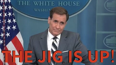 The Jig is Up! — John Kirby STUNNED & SILENT by Question Biden Corruption. What Will These Paranoid Cornered Rats do Next? Links in Description ⇩