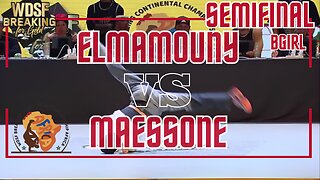 BGIRL ELMAMOUNY VS BGIRL MAESSONE | SEMIFINAL | 1 VS 1 | WDSF BREAKING CHAMPIONSHIP AFRICA 2023