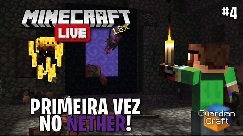 HOJE NÓS VAMOS EXPLORAR O NETHER! #4