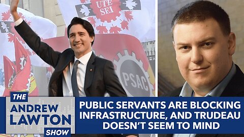 Striking public servants are blocking infrastructure, and Trudeau doesn't seem to mind