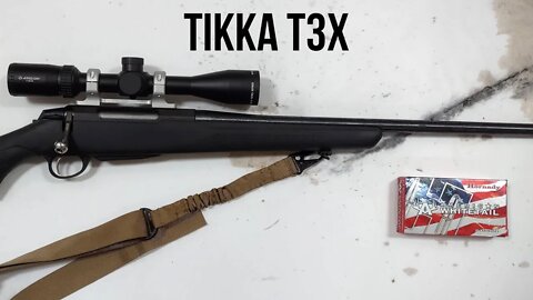 How powerful is your rifle I used my Tikka T3X