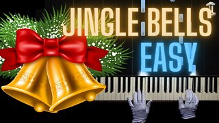 Jingle Bells - EASY Piano | Hands Tutorial
