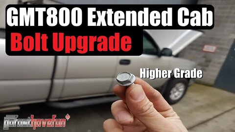 GMT800 Door Bolt Upgrade GM Part#11515755 (1999-2006 Silverado & Sierra Extended Cab) | AnthonyJ350