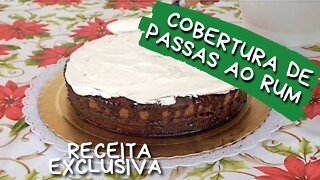 COBERTURA COM PASSAS - RECEITA EXCLUSIVA!