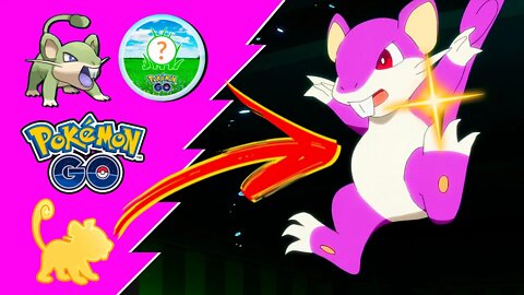 RATTATA SHINY! Hora do Holofote! SPOTILIGHT! PLATINAR A MEDALHA DO RATTATA