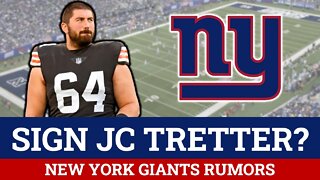MAJOR NY Giants Rumors: Sign JC Tretter In NFL Free Agency? + Saquon Barkley Bounce Back Year?