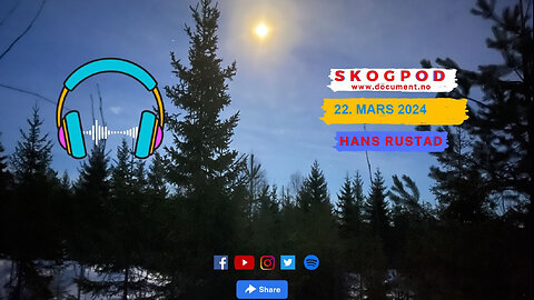 Skogpod 22. mars 2024