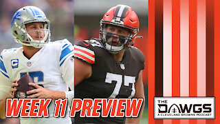Week 11 Preview: Browns vs Lions + Pick 'Em
