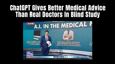 ChatGPT Gives Better Medical Advice Than Real Doctors In Blind Study