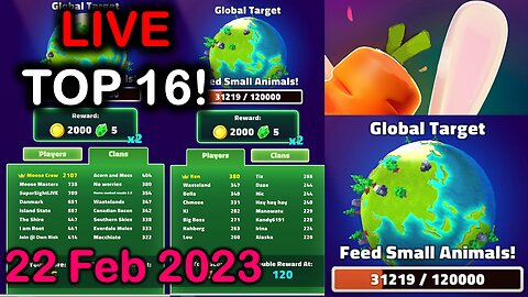 Root Land LIVE Update! Top 16 Global SuperSightLIVE! Leaderboard Event gameplay Second Leap Game! #9