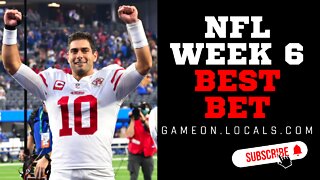 San Francisco 49ers at Atlanta Falcons NFL Week 6 Best Pick!